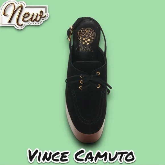 New Vince Camuto Inerta Slingback Platform Clog Heels Women - Picture 5 of 9